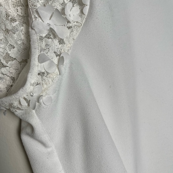 Karl Lagerfeld Paris White Blouse - Picture 3 of 15